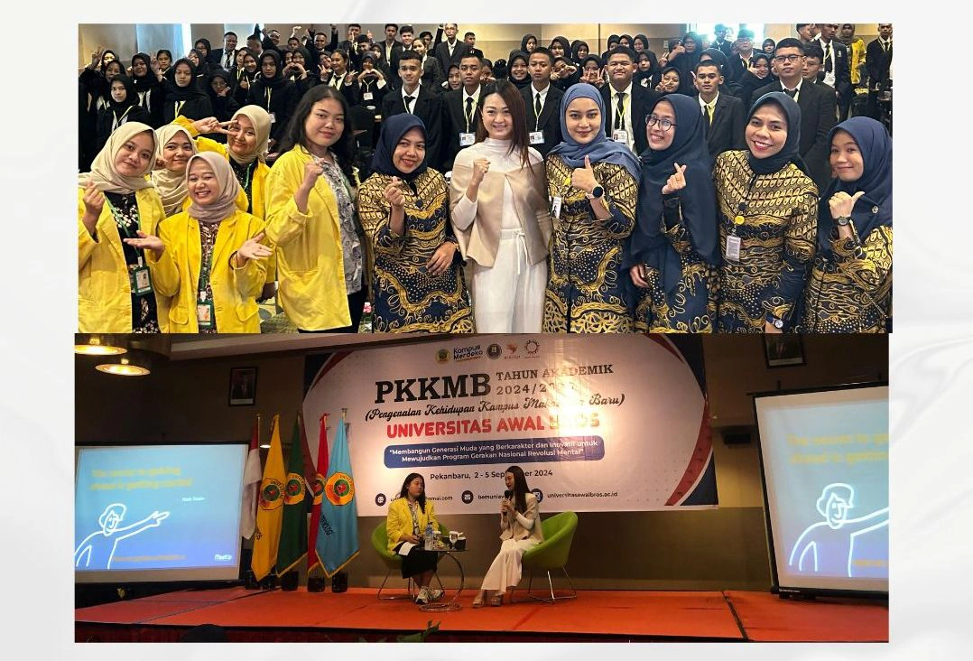 Tema tentang Entrepreneurship juga hadir di PKKMB UAB yang di sampaikan oleh Shiella Priscilla
