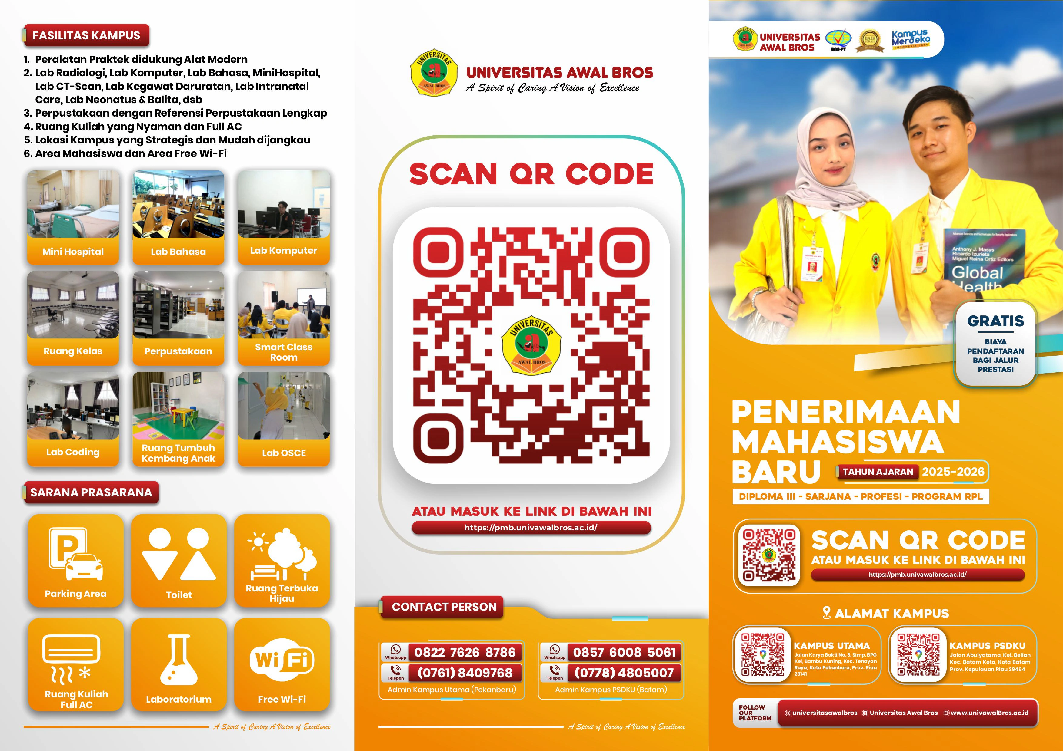 Brosur PMB Universitas Awal Bros