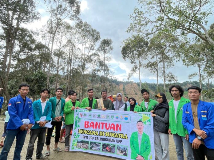 DPM UPP Bersama Elemen Mahasiswa dan Ormas Salurkan Bantuan Kemanusiaan ke Aceh Tamiang