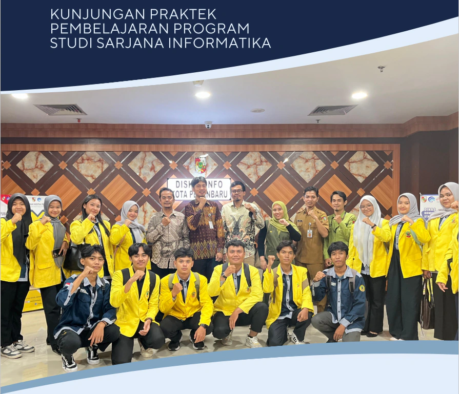 Kunjungan Praktik Pembelajaran ke Dinas Kominfo Dilakukan oleh Mahasiswa Informatika FTKE UAB