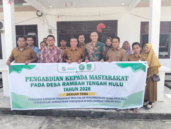 Universitas Pasir Pengaraian Dorong Penguatan Kapasitas Masyarakat Desa Berbasis Potensi Lokal