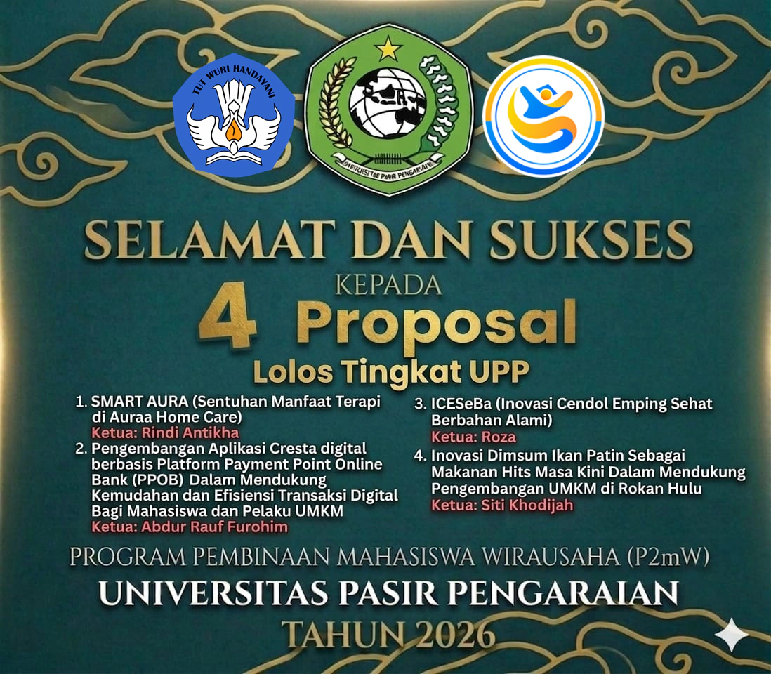 Empat Proposal Mahasiswa UPP Lolos Tingkat Kampus pada Program P2MW Tahun 2026