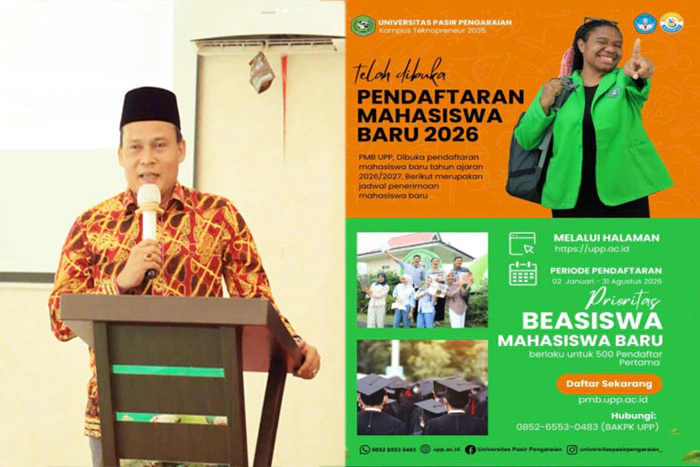 Rektor UPP Ajak Lulusan SLTA Sederajat Ukir Prestasi di Universitas Pasir Pengaraian