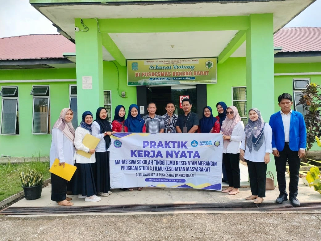 PRAKTIK KERJA NYATA MAHASISWA PROGRAM STUDI SARJANA KESEHATAN MASYARAKAT STIKES MERANGIN