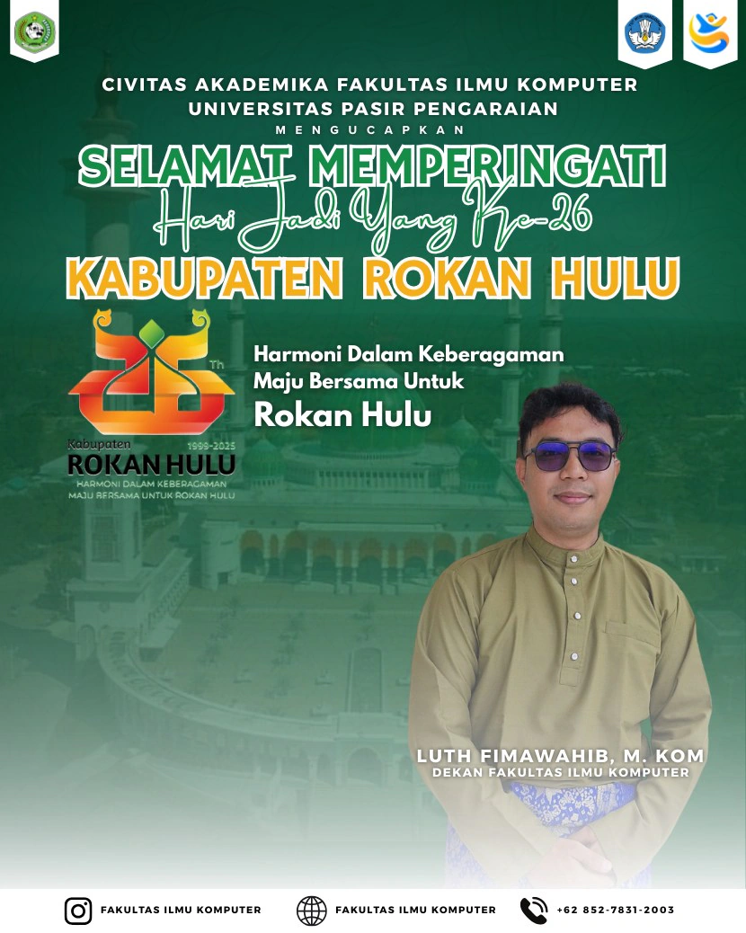 FILKOM UPP Turut Memperingati Hari Jadi ke-26 Kabupaten Rokan Hulu