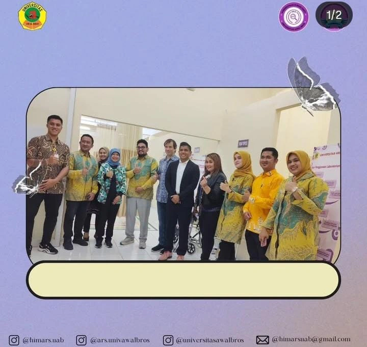 Kunjungan RS Awal Bros Group dan Richard Wolf Company Germany ke Mini Hospital Prodi ARS Universitas Awal Bros.