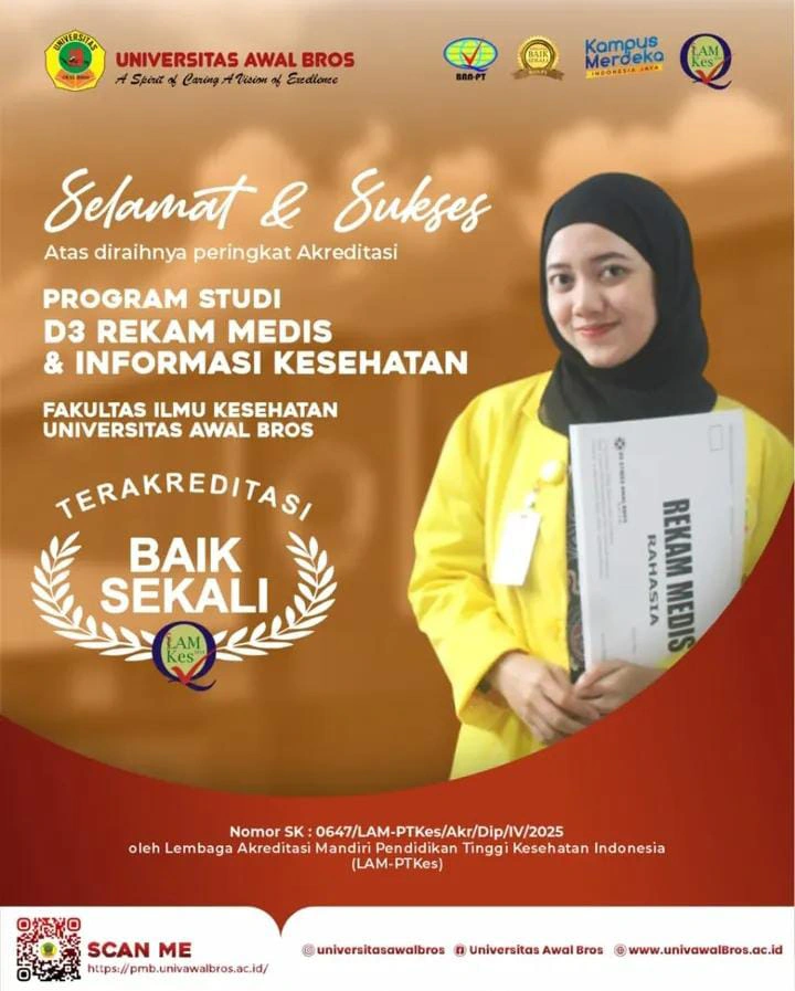 Program Studi Rekam Medis dan Informasi Kesehatan Terakreditasi "Baik Sekali"