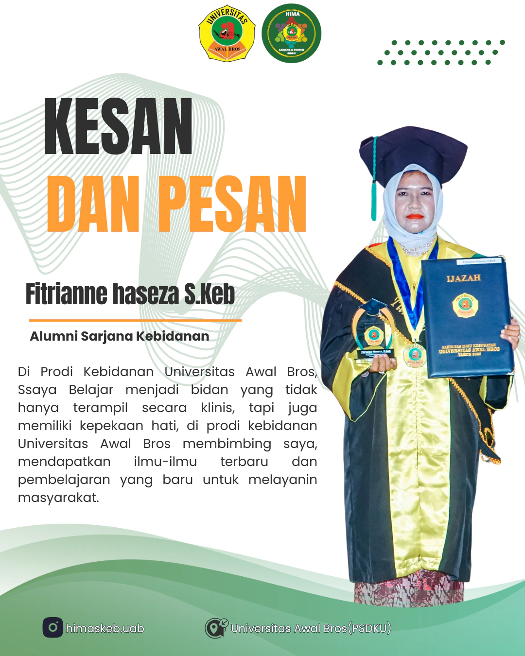 Foto Fitrianne Haseza, S.Keb
