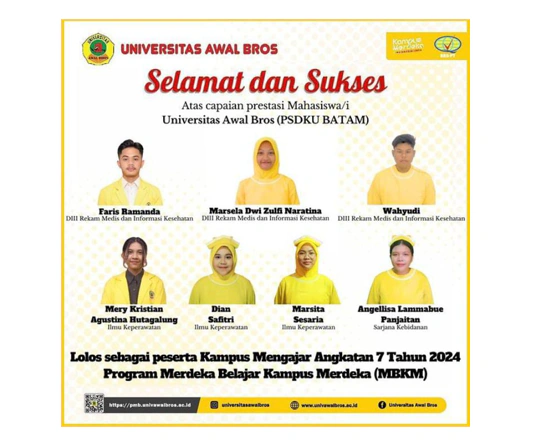MAHASISWA RMIK LOLOS PESERTA KAMPUS MENGAJAR ANGKATAN 7 TAHUN 2024 PROGRAM MBKM