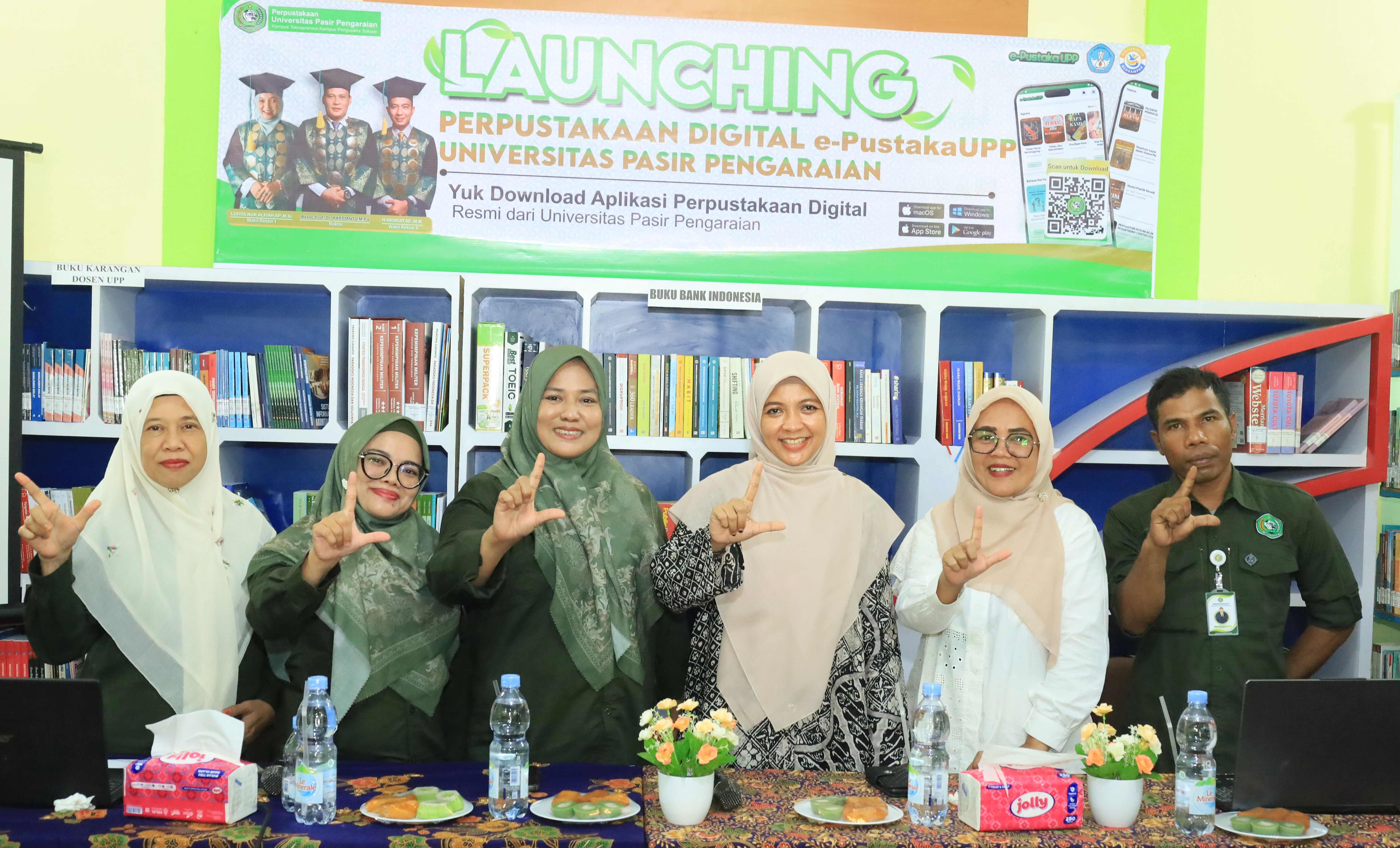 Modernisasi Literasi, UPP Resmi Luncurkan Aplikasi Perpustakaan Digital e-Pustaka