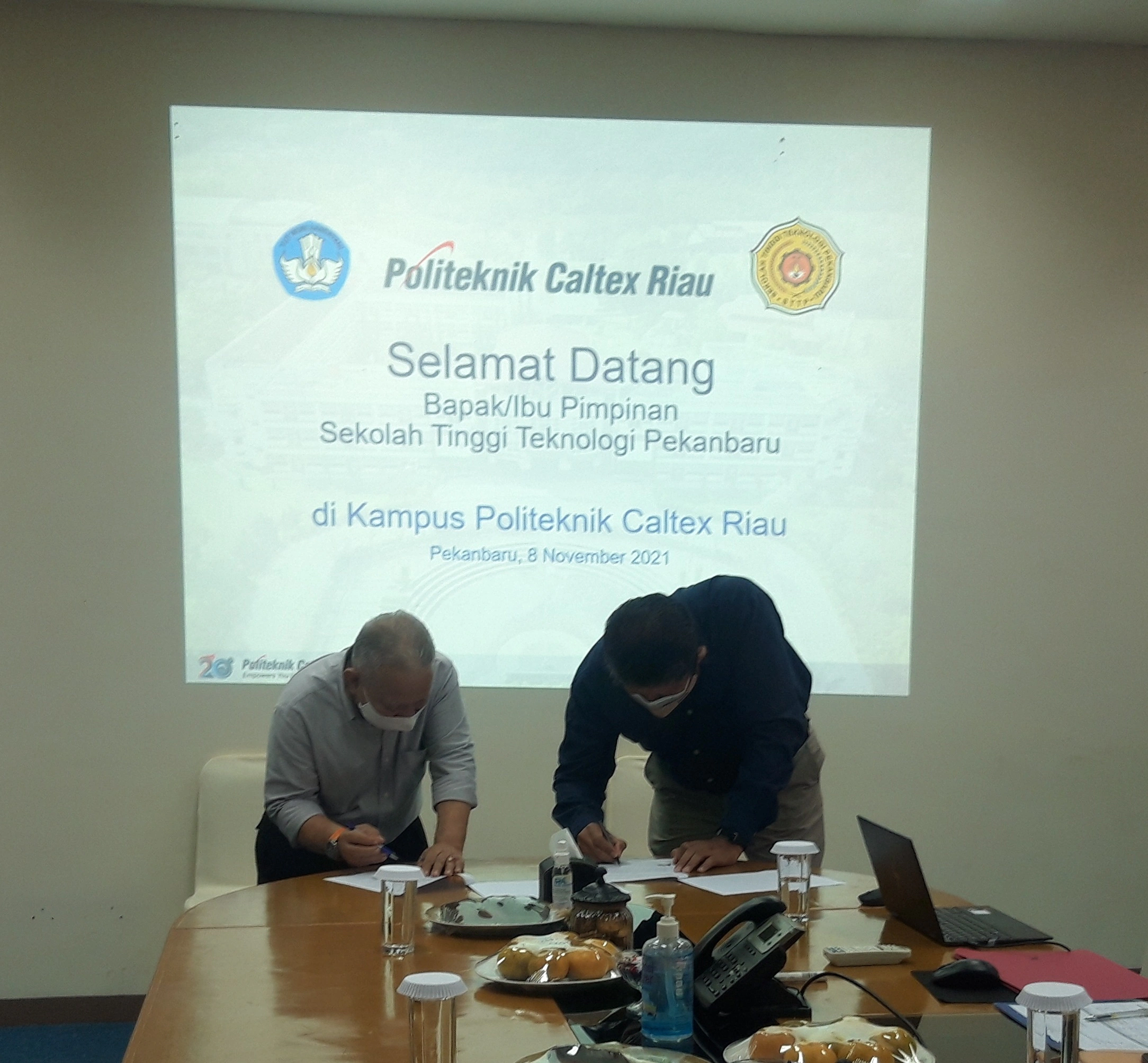 MOU STTP DENGAN PCR (POLIEKNIK CALTEX RIAU)