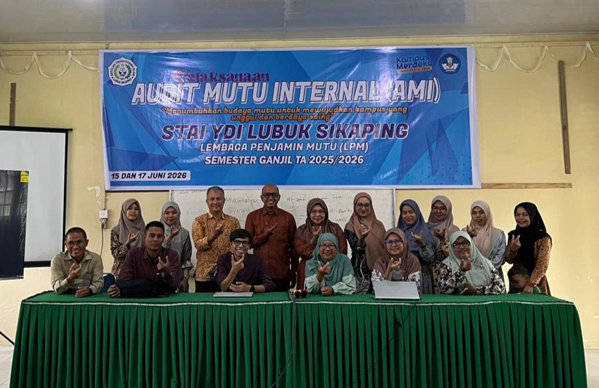 Penutupan Audit Mutu Internal (AMI) STAI-YDI Lubuk Sikaping: Perkuat Budaya Mutu Menuju Kampus Unggul dan Berdaya Saing