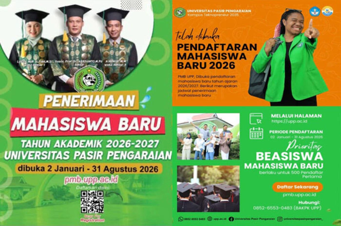 Jangan Terlambat, Waktu Pendaftaran PMB UPP Tahun Akademik 2026/2027 Tersisa Kurang dari Dua Bulan