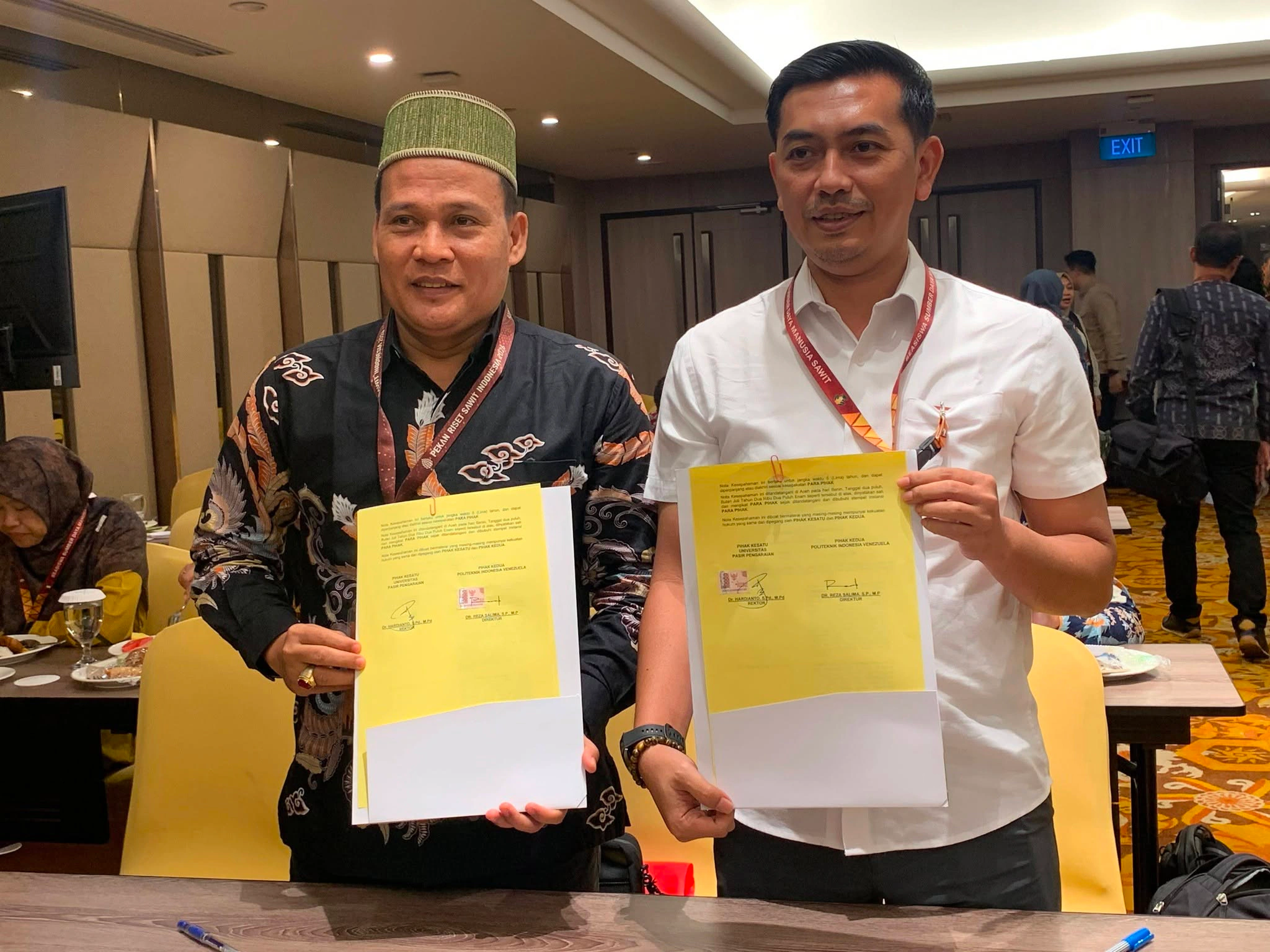 Tingkatkan Kualitas Tridharma Perguruan Tinggi, UPP dan Politeknik Indonesia Venezuela Resmi Jalin Kerja Sama