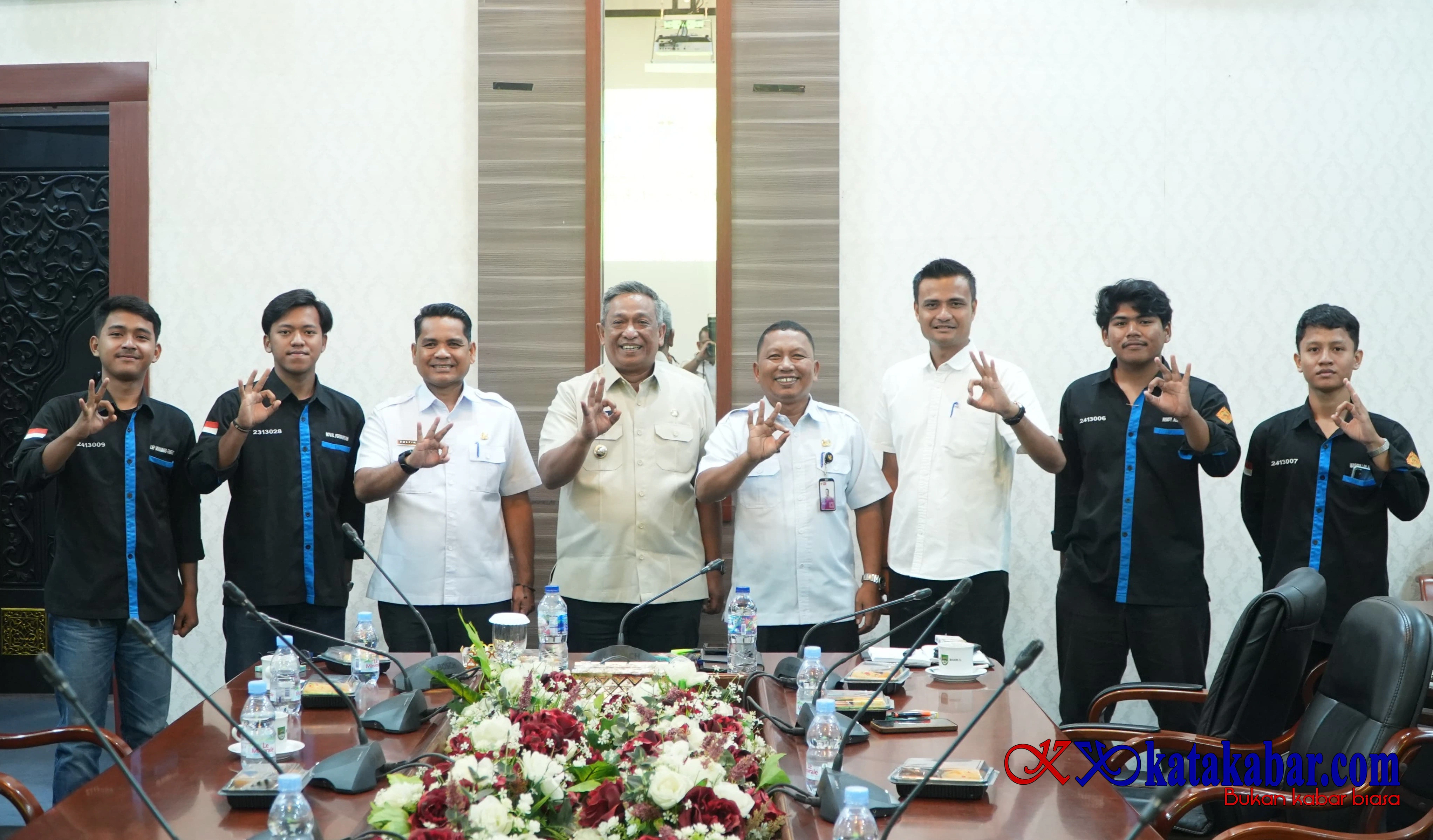 Bupati ROHUL Dukung Mahasiswa Fakultas Teknik UPP Siap Gelar Forum Besar