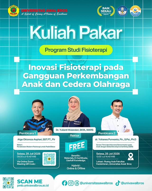 Kuliah Pakar Program Studi Fisioterapi