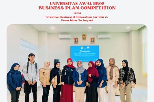 Mahasiswa Prodi Akuntansi Universitas Awal Bros Ikuti Business Plan Competition