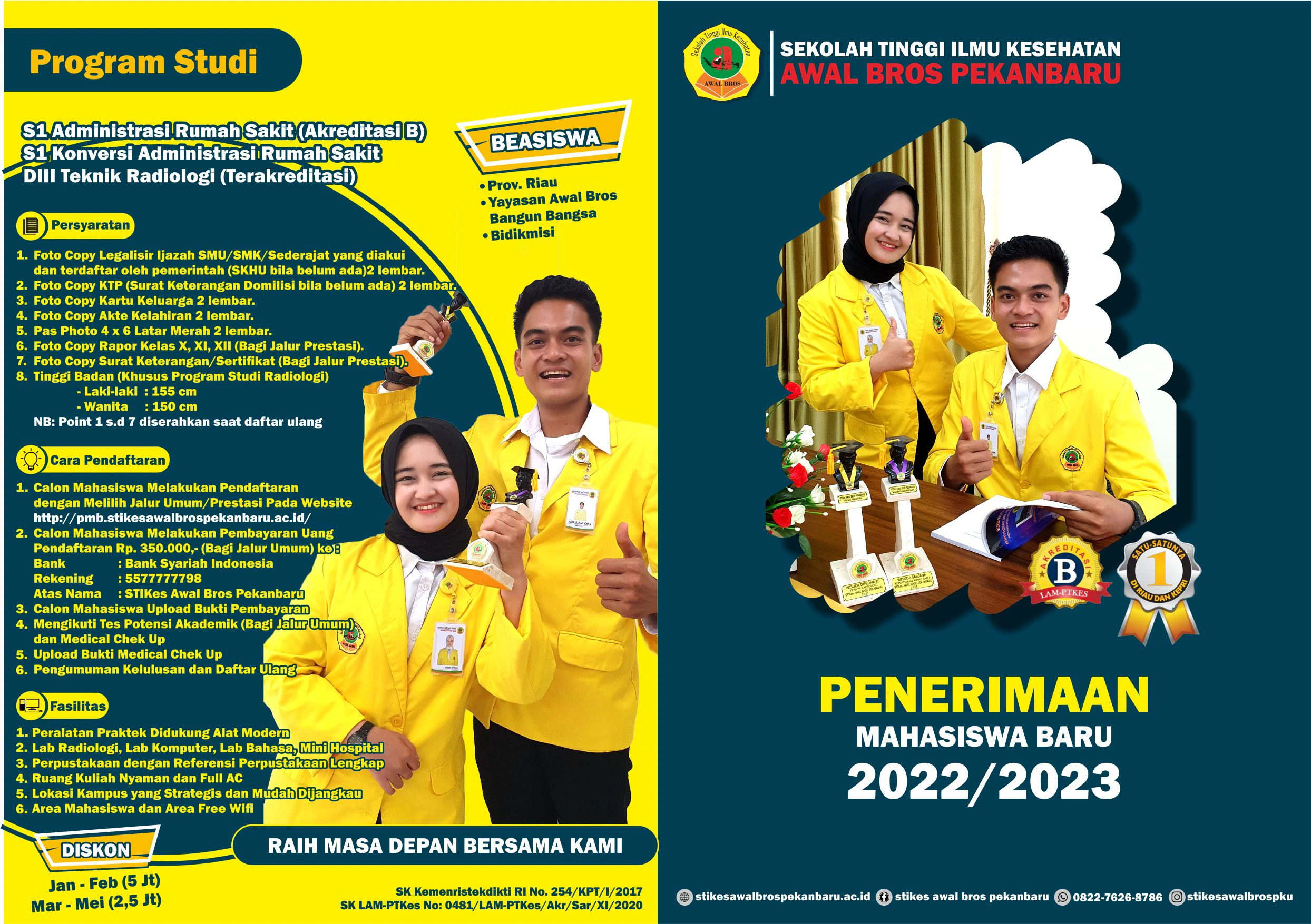 PENERIMAAN MAHASISWA BARU TA.2022/2023