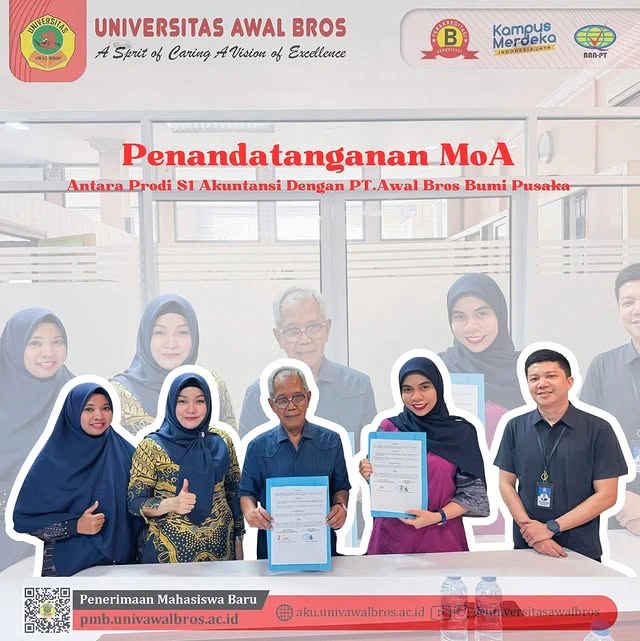 Prodi S1 Akuntansi Universitas Awal Bros Jalin Kerja Sama dengan PT Awal Bros Bumi Pusaka