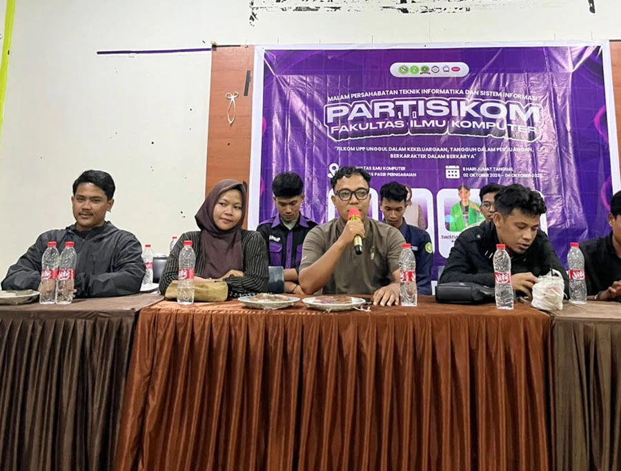 3 Hari 2 Malam, PARTISIKOM 2026 Uji Kekompakan Mahasiswa Baru FILKOM UPP
