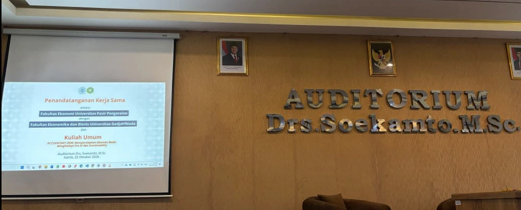 Tingkatkan Mutu Akademik dan Hadapi Era AI, Fakultas Ekonomi UPP Jalin Kerja Sama dan Gelar Kuliah Umum Bersama FEB UGM