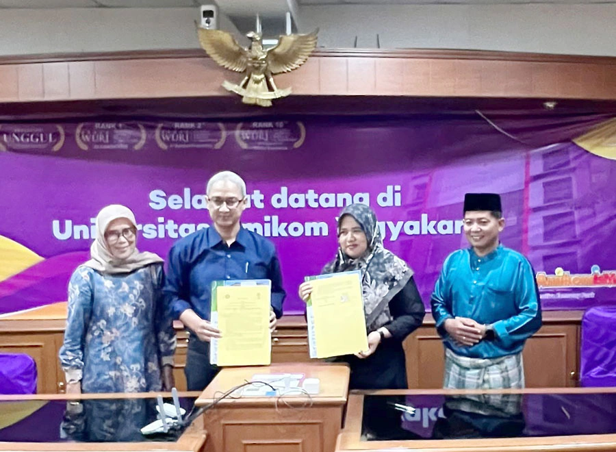 Prodi Kewirausahaan Fekon UPP Jalin Kerja Sama dengan Amikom Yogyakarta, Perkenalkan Kurikulum Budaya Melayu