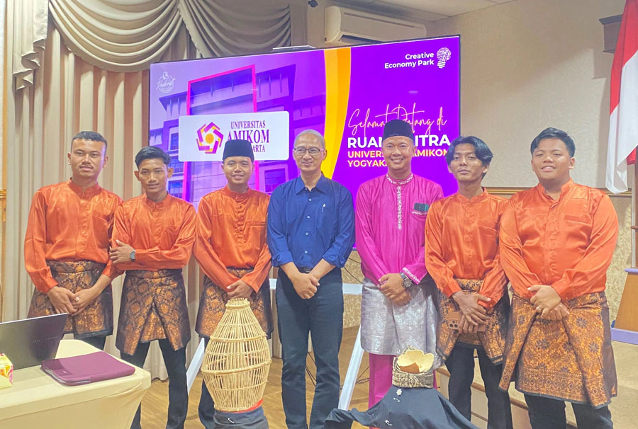 Lukah Gilo UPP Pukau Amikom Yogyakarta, Mereka Ingin Belajar Langsung ke Rohul